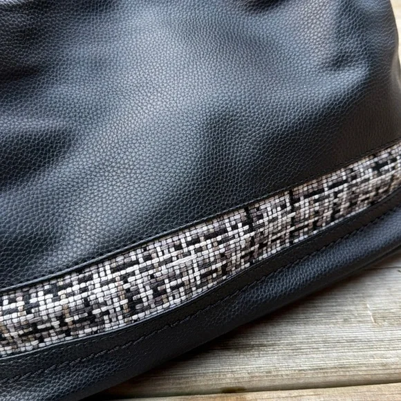 Blush Black and Gray Shoulder Bag - Picture 2 of 12